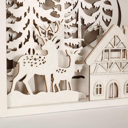 Advent Calendar Wooden Book