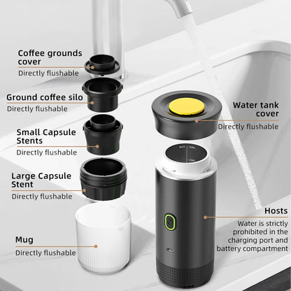 Wireless Portable Espresso Coffee Machine