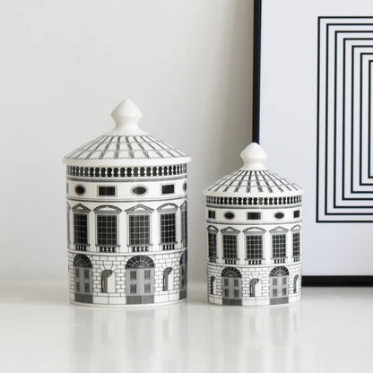 Black and White Candy Jars