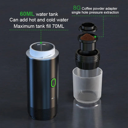 Wireless Portable Espresso Coffee Machine