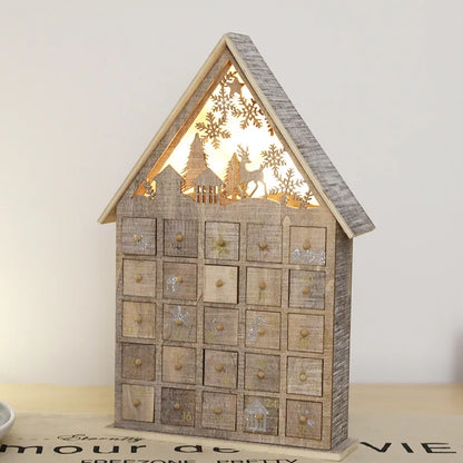 Wooden Countdown Advent Calendar