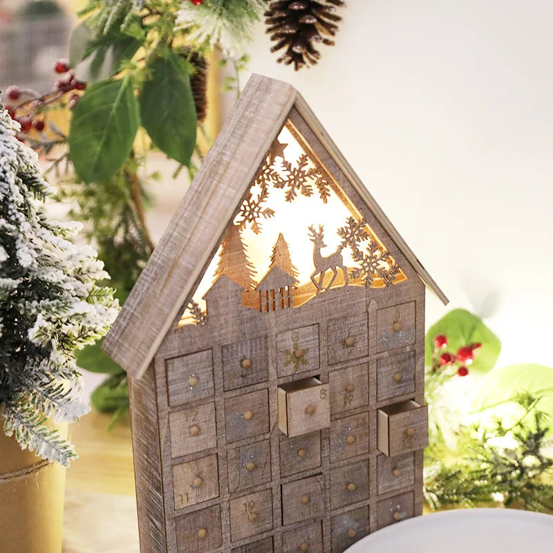 Wooden Countdown Advent Calendar