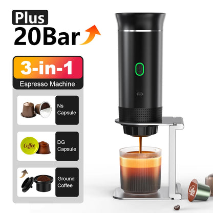 Wireless Portable Espresso Coffee Machine