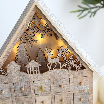 Wooden Countdown Advent Calendar